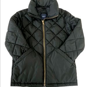 Gap Kids Black Quilted Puffer Jacket
